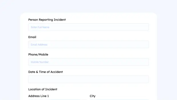Accident Report Form