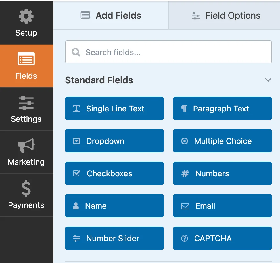 Input Fields