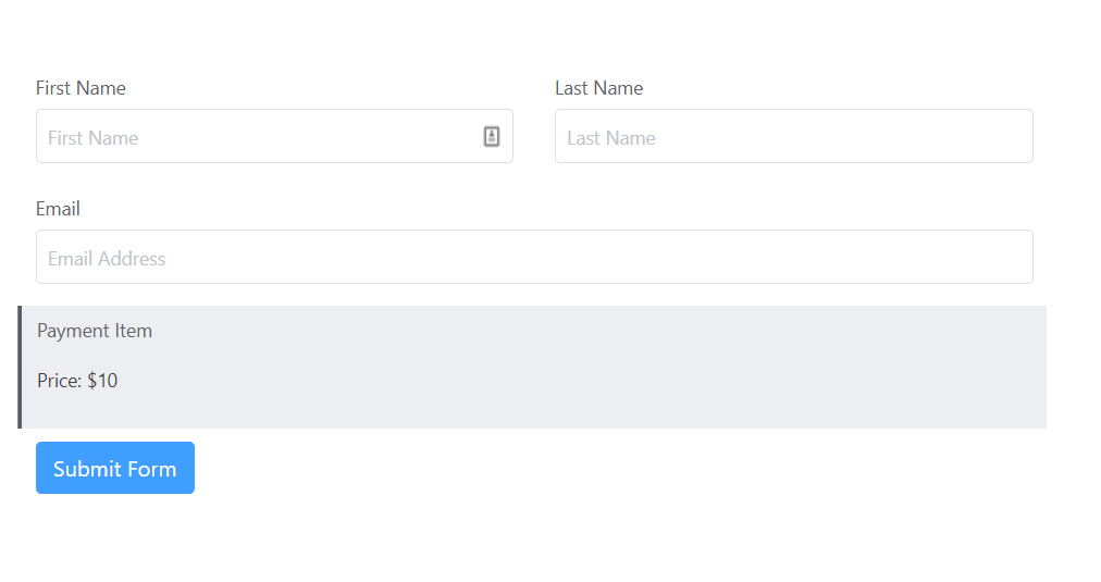 2. Start adding input fields 26891