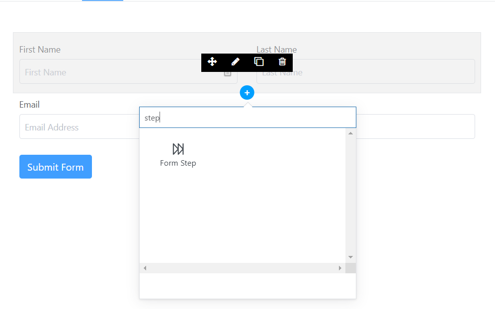 3. Add a form step 26891