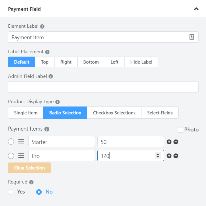 5. Customize Payment Field 26891