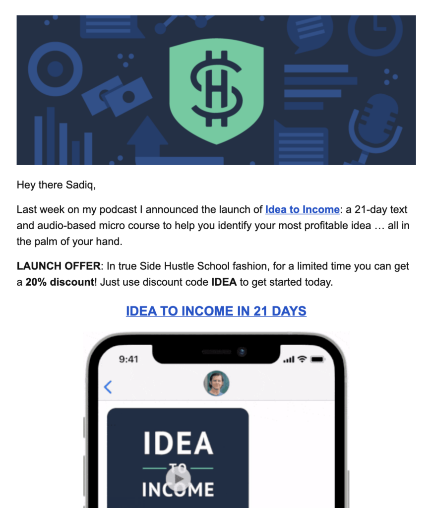 Personalization in email copy 26891