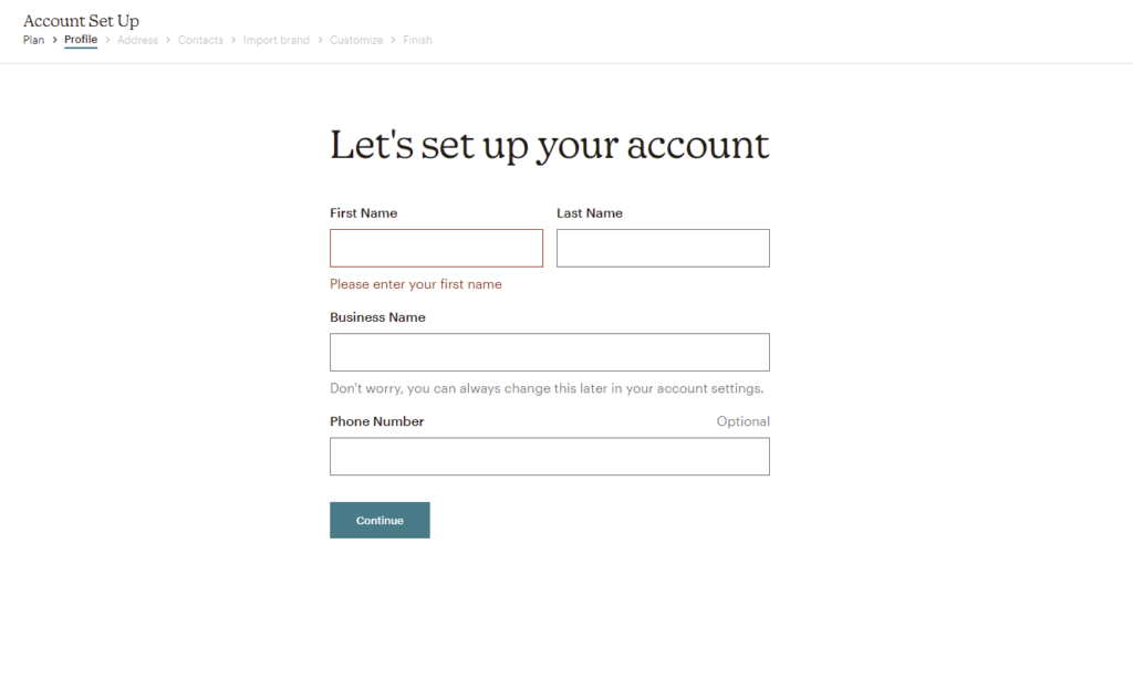 2. Mailchimp Dashboard 18418