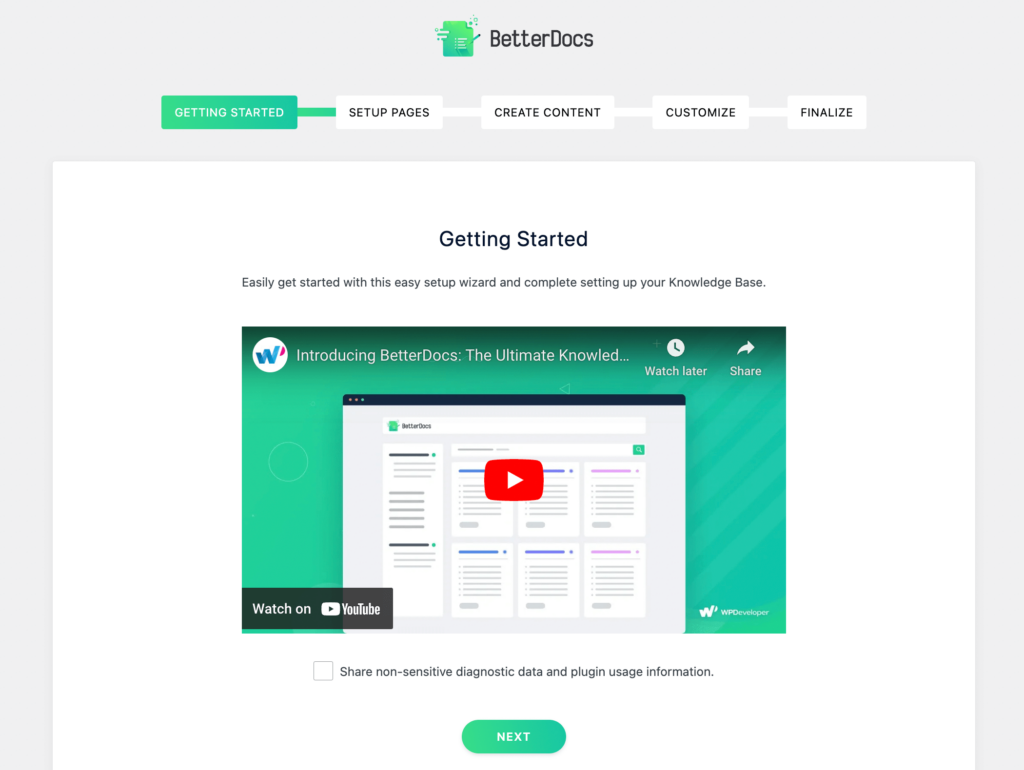 2. Getting Started with BetterDocs Settings 26891
