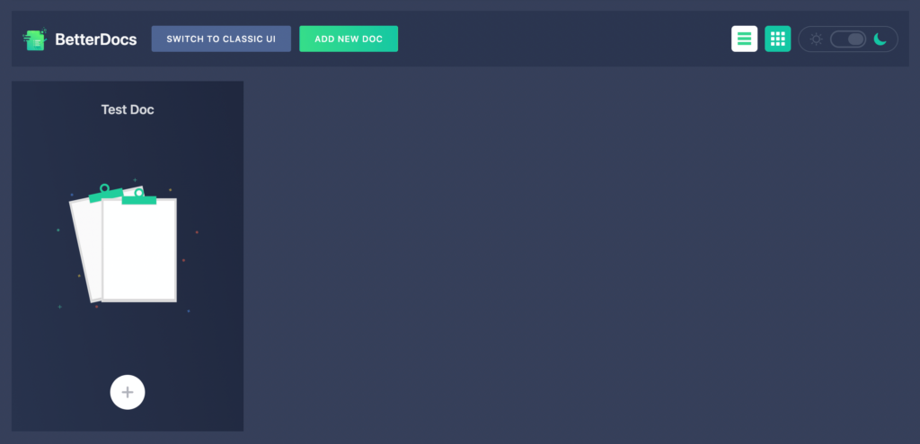8. Enable Dark Mode with BetterDocs Plugin 26891