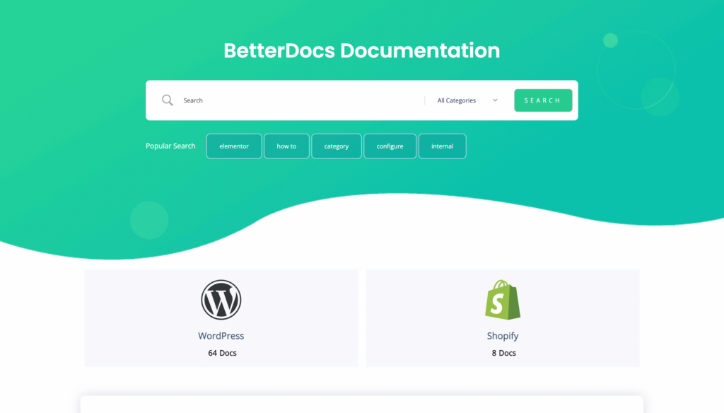 BetterDocs documentation front section 1 26891