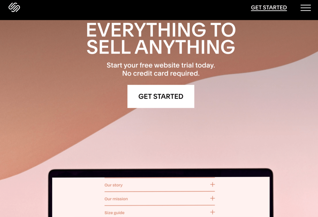 Squarespace website builder