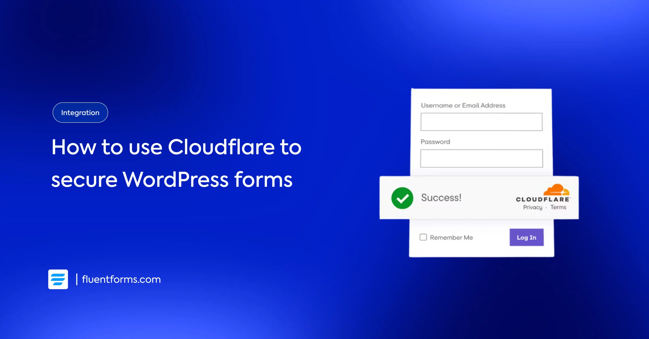 Cloudflare on WordPress form security
