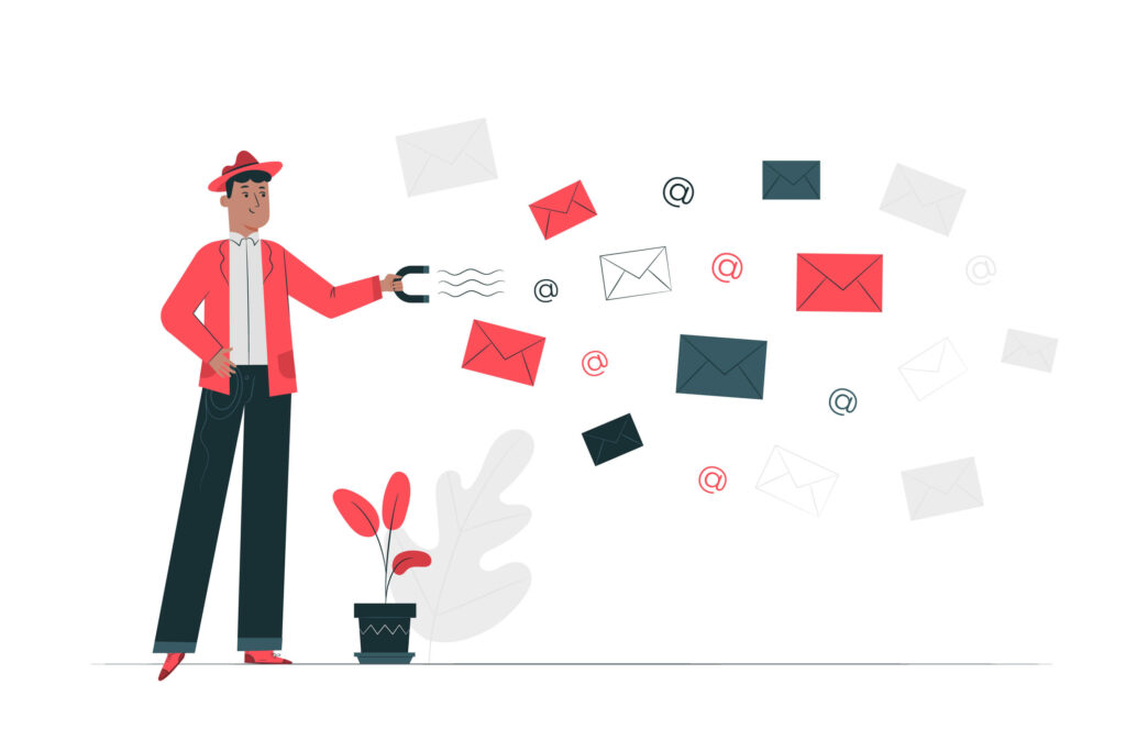 Email capturing