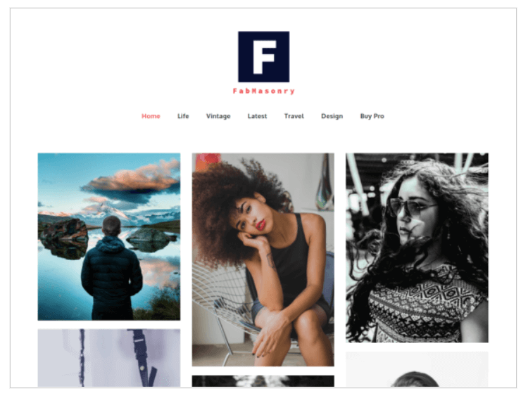 best free wordpress themes for artists: Fabmasonry