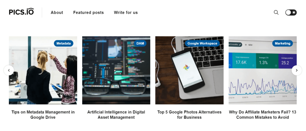 ghost website examples