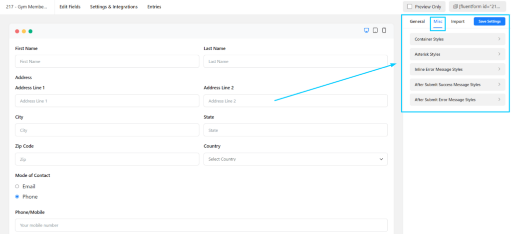 Designing lead capture forms