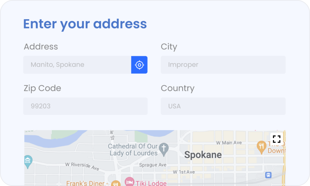 Address auto complete 2 33631