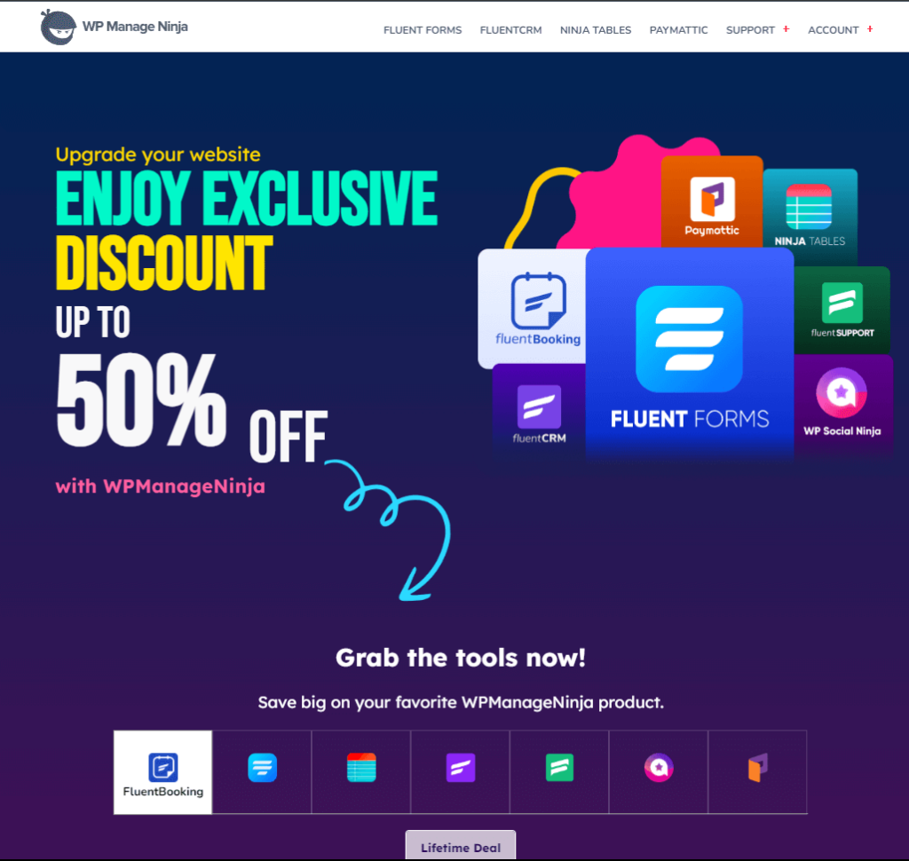 Informative landing pages