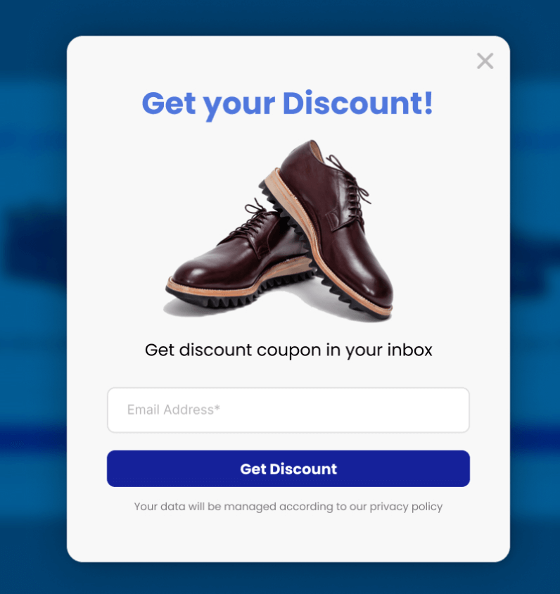 Engaging pop-up forms