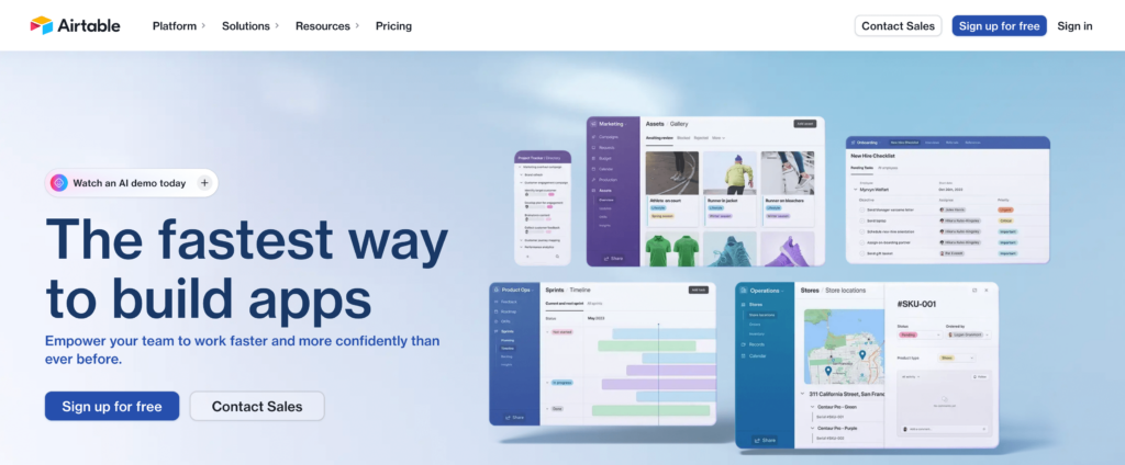 Airtable, WordPress project management plugin