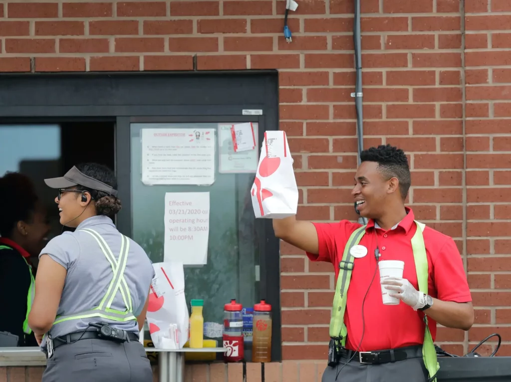 Chick-fill-A customer service example