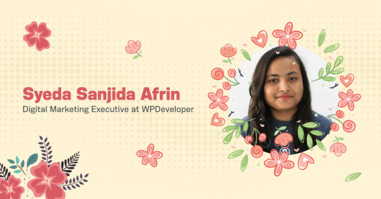 Syeda Sanjida Afrin, WPDeveloper