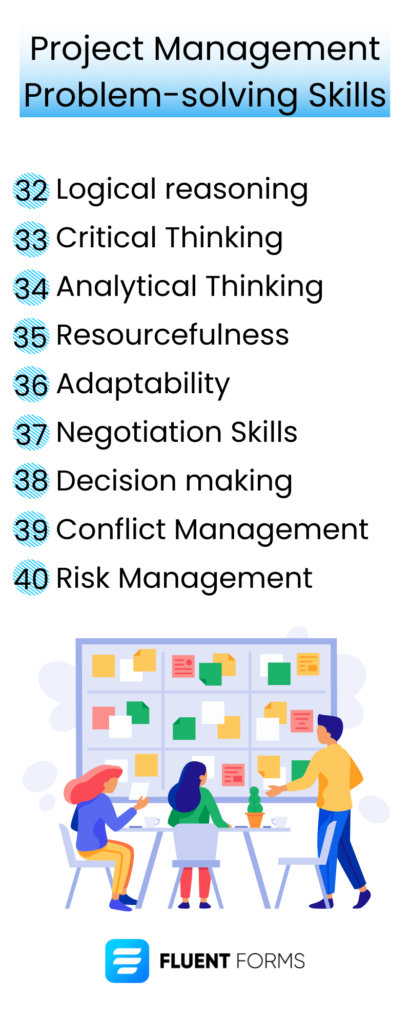 project management problem-solving skills