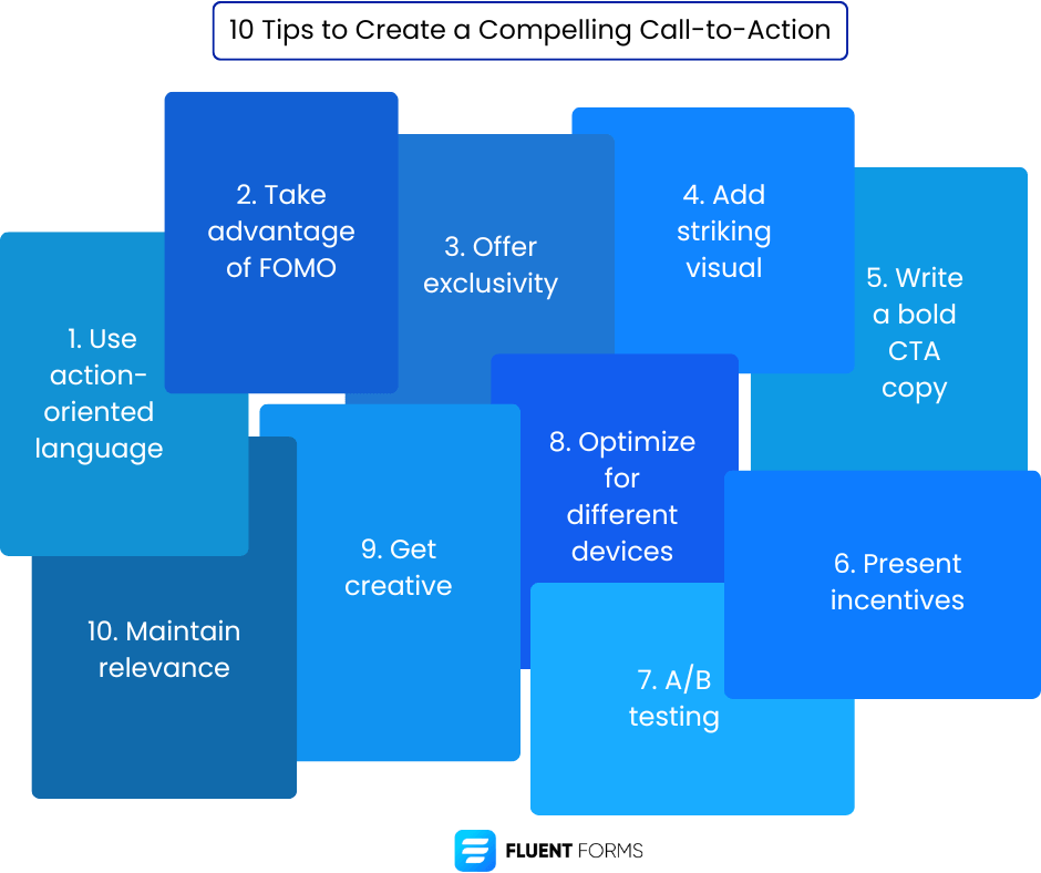 10 tips on how to create a call to action