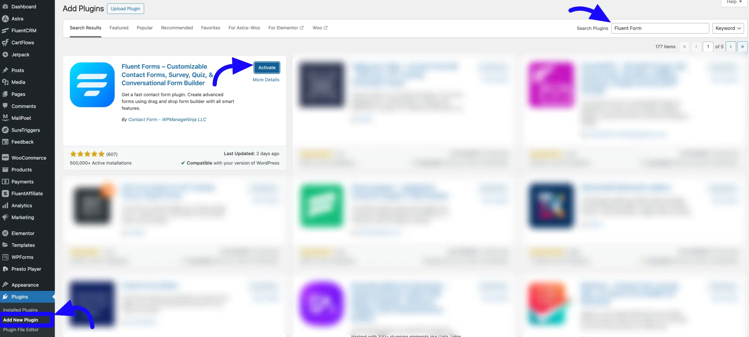 Fluent Form install 01 scaled 45949