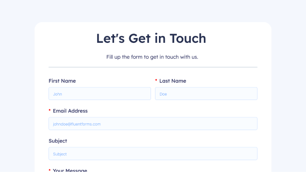 Contact Form