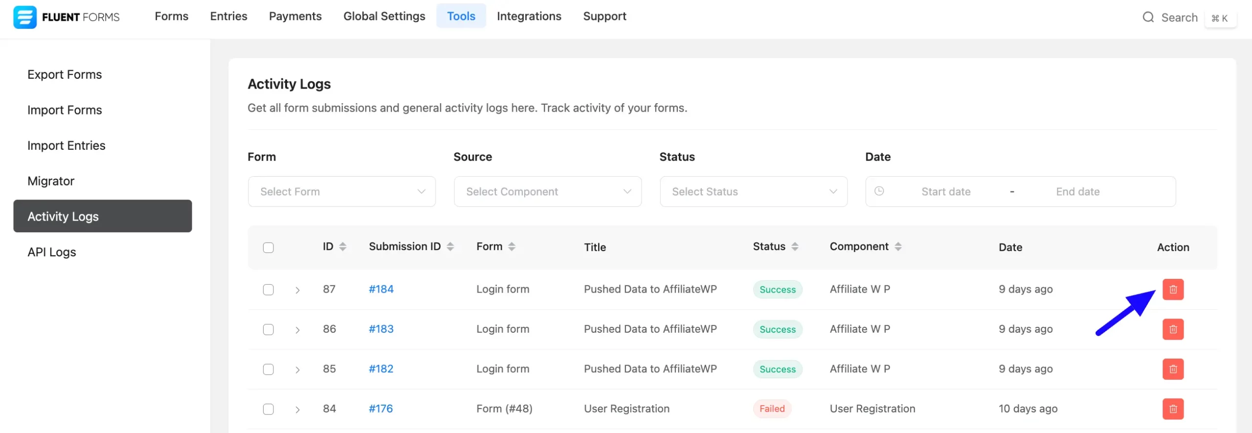 10. Delete Single activity log scaled 58158