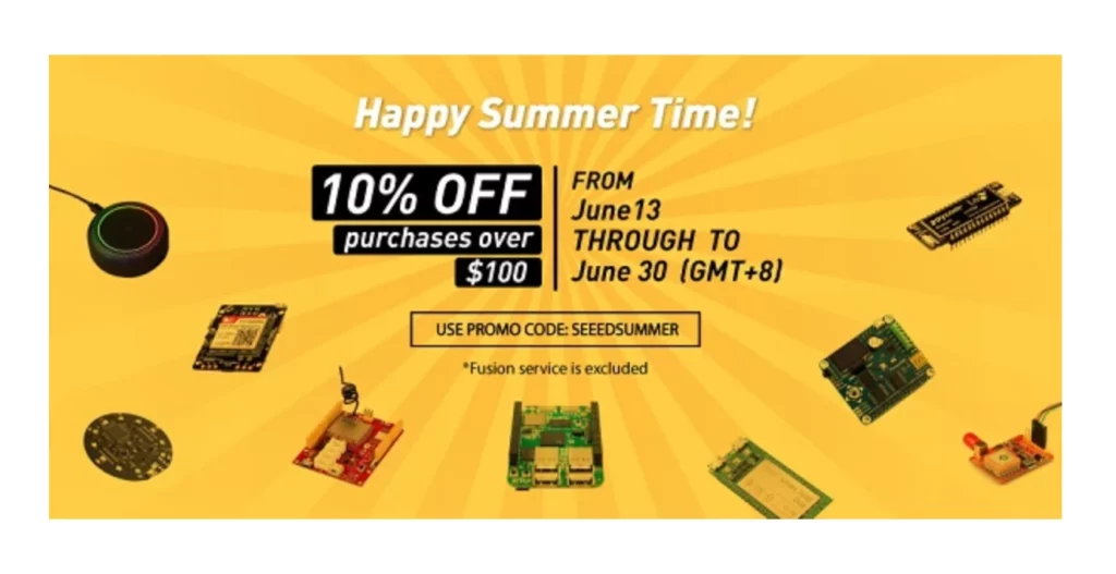Example of eCommerce promotion on purchase over a certain amount; eCommerce summer sale campaign idea.