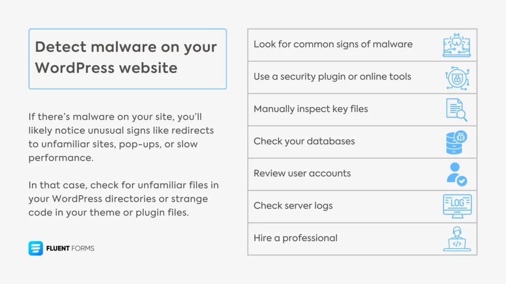 How to detect malware on your WordPress website