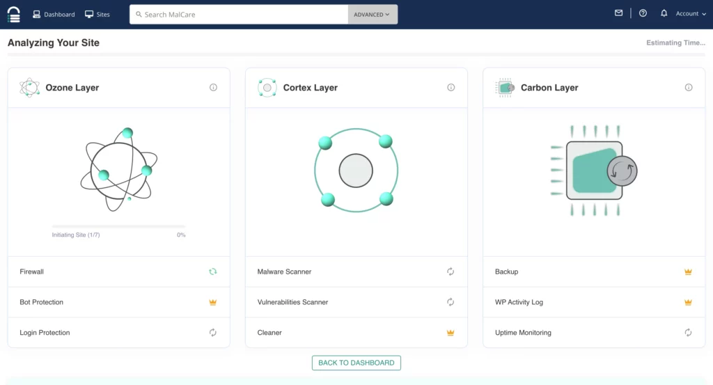 Malcare site scanner plugin