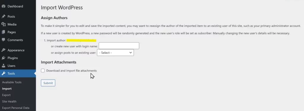 Assign Authors