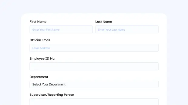 Leave Application Form